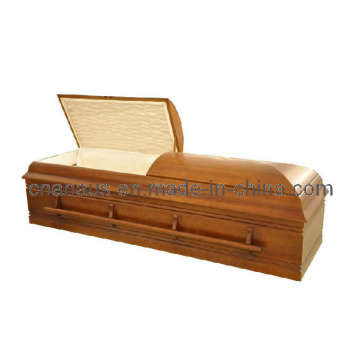 Jewish/Orthdox Style Solid Poplar Wood Casket (3JH1005)